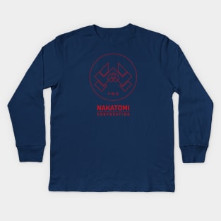 Nakatomi Corporation Kids Long Sleeve T-Shirt